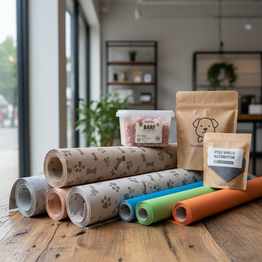 vinil textil — alimento natural para mascotas en Colombia