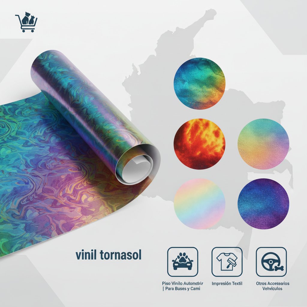 vinil tornasol cómo elegir