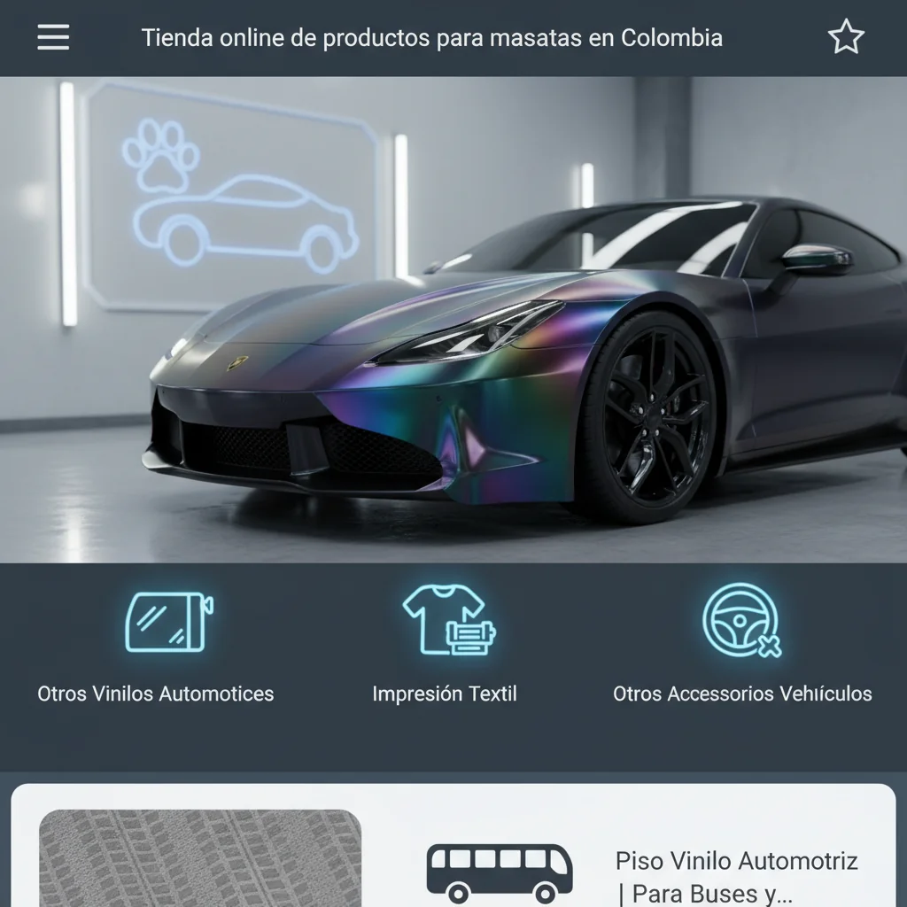 vinil tornasol para autos n/d beneficios