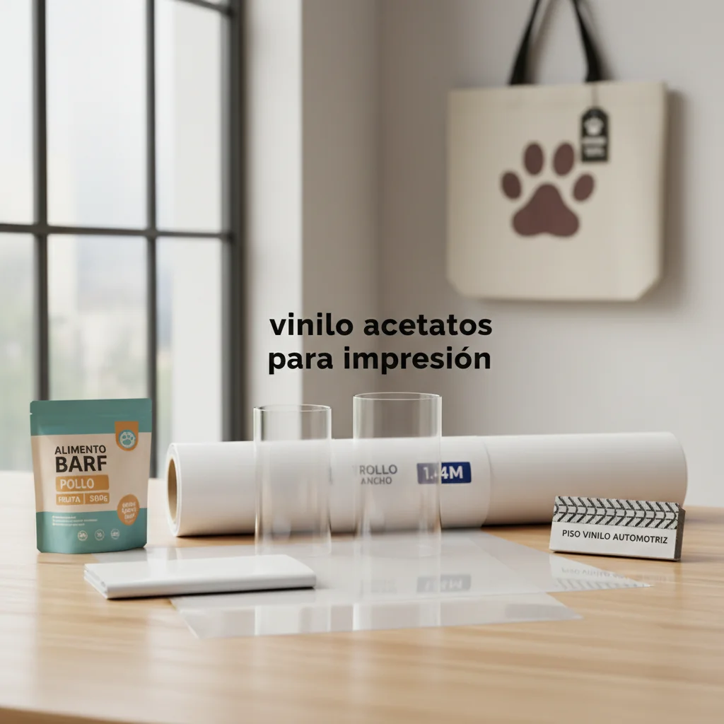 Vinilos Acetatos para Impresión: Guía Completa de Medidas y Usos