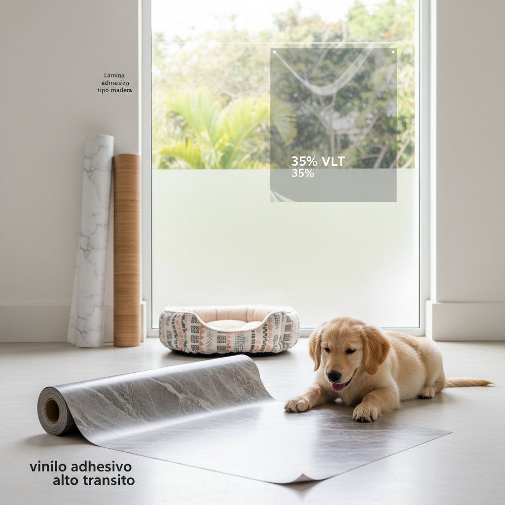 vinilo adhesivo alto transito n/d — alimento natural para mascotas en Colombia
