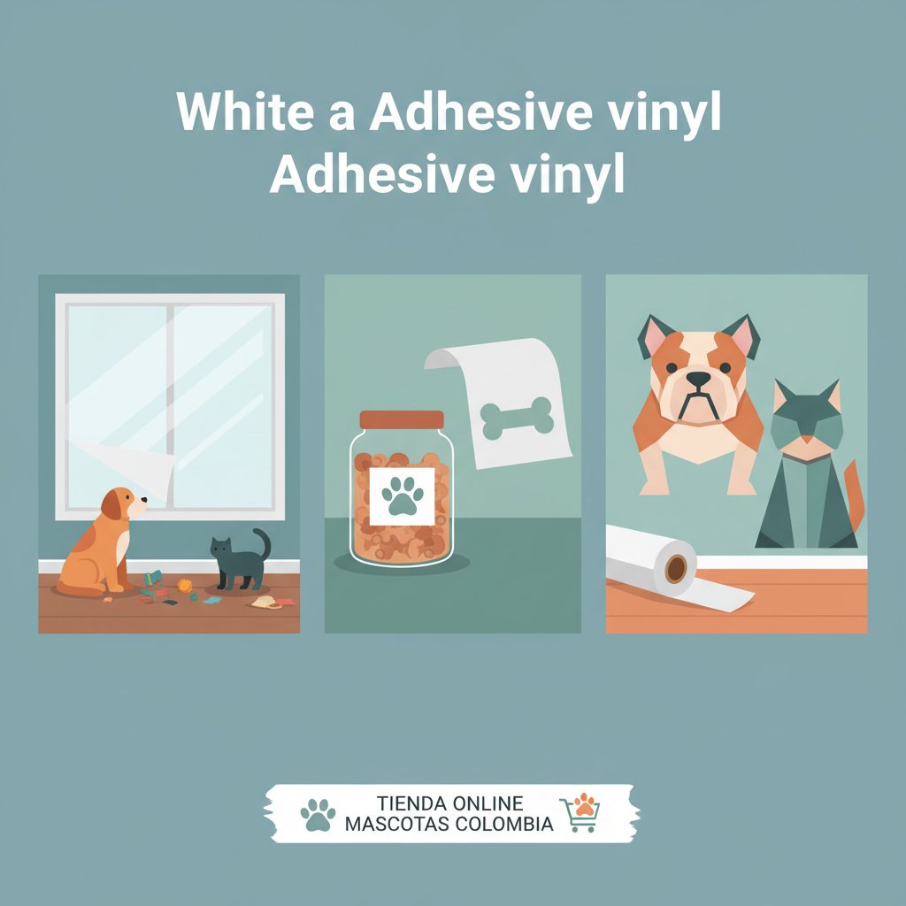 vinilo adhesivo blanco beneficios
