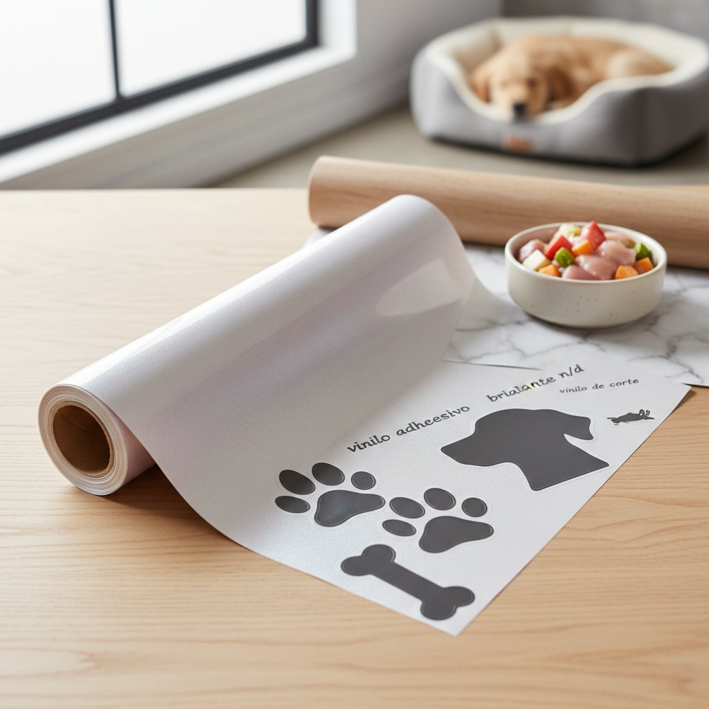 vinilo adhesivo brillante n/d — alimento natural para mascotas en Colombia