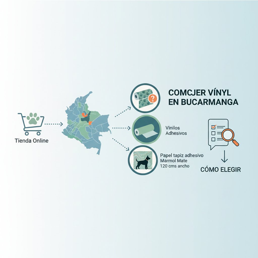 vinilo adhesivo bucaramanga cómo elegir
