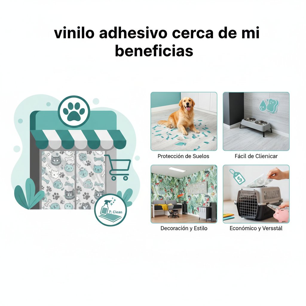 vinilo adhesivo cerca de mi beneficios