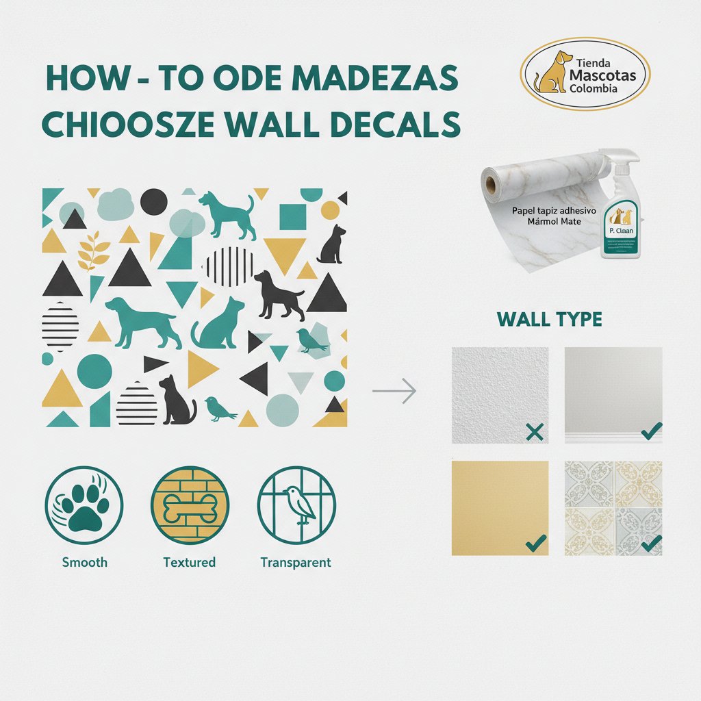 vinilo adhesivo de pared n/d cómo elegir