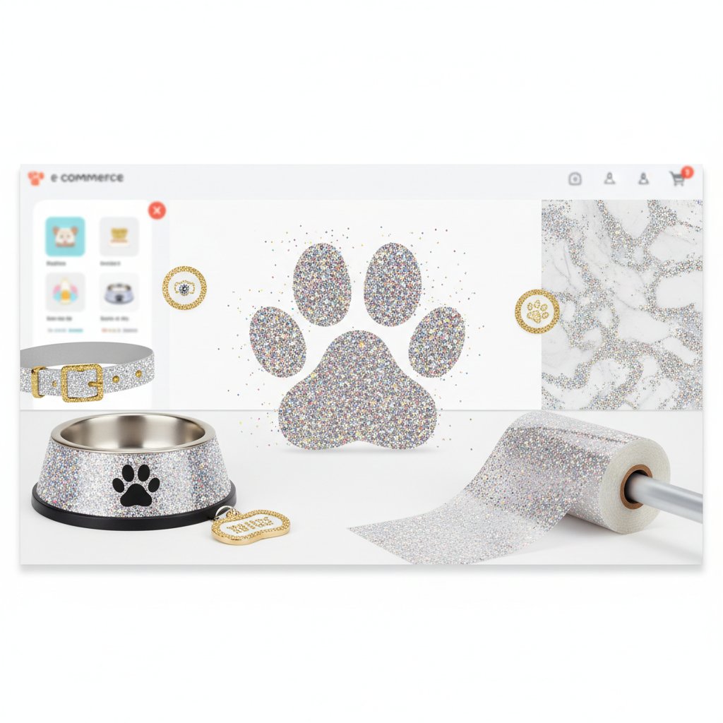 vinilo adhesivo glitter n/d beneficios
