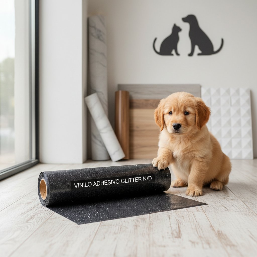 vinilo adhesivo glitter n/d — alimento natural para mascotas en Colombia