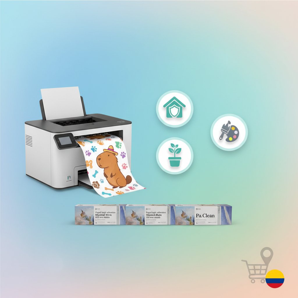 vinilo adhesivo impresora inkjet n/d beneficios