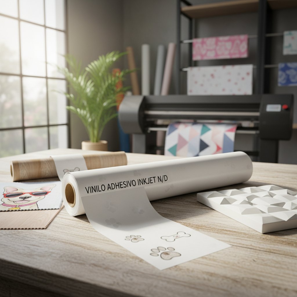 vinilo adhesivo impresora inkjet n/d — alimento natural para mascotas en Colombia