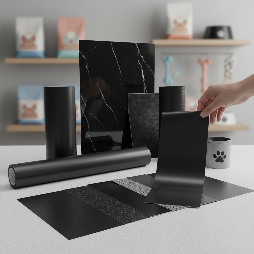 vinilo adhesivo negro cómo elegir