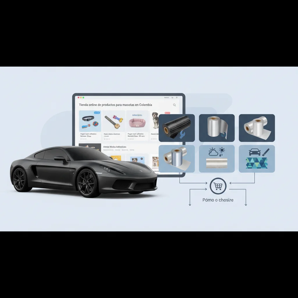 vinilo adhesivo para autos n/d cómo elegir