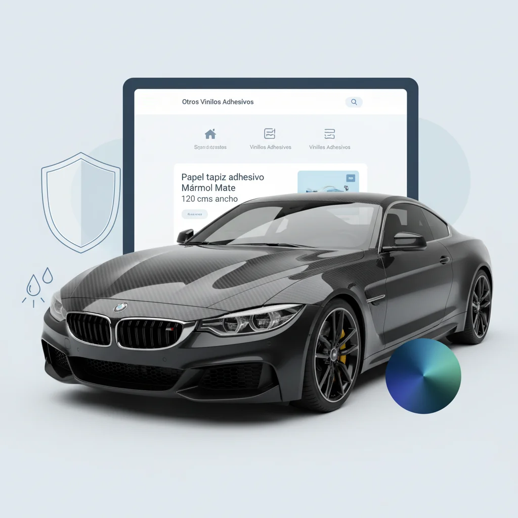 vinilo adhesivo para carros 3m n/d beneficios