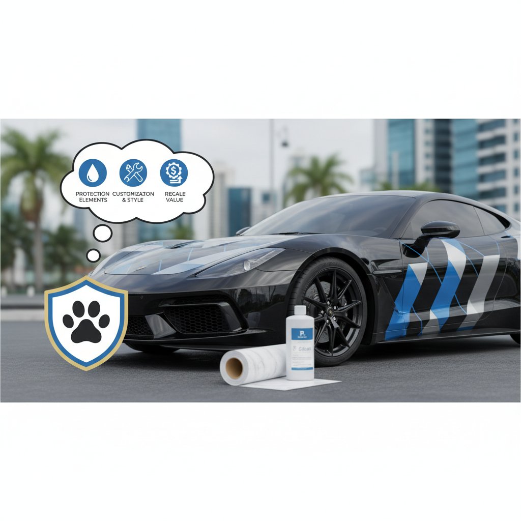 vinilo adhesivo para carros beneficios
