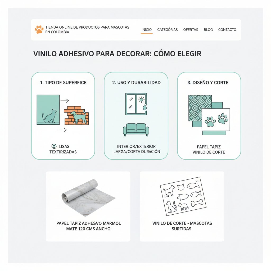 vinilo adhesivo para decorar n/d cómo elegir