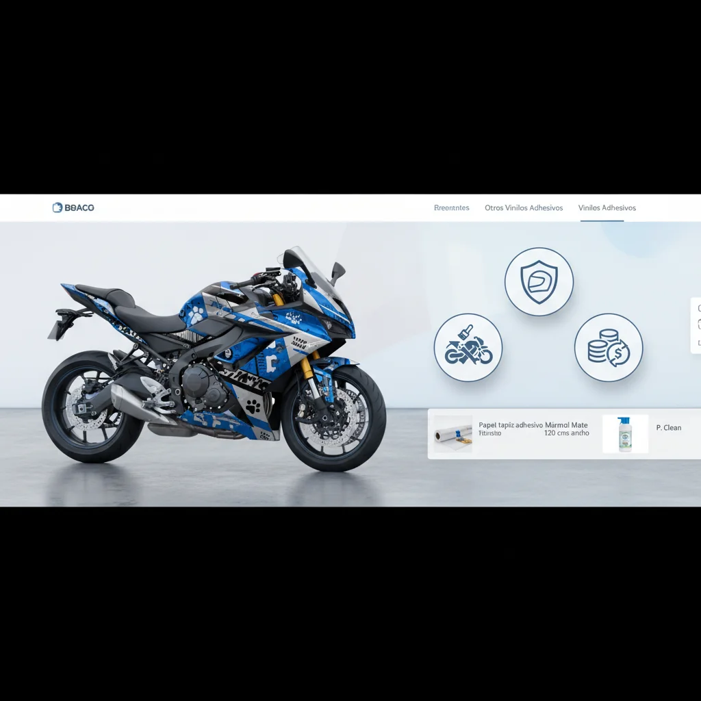 vinilo adhesivo para motos beneficios
