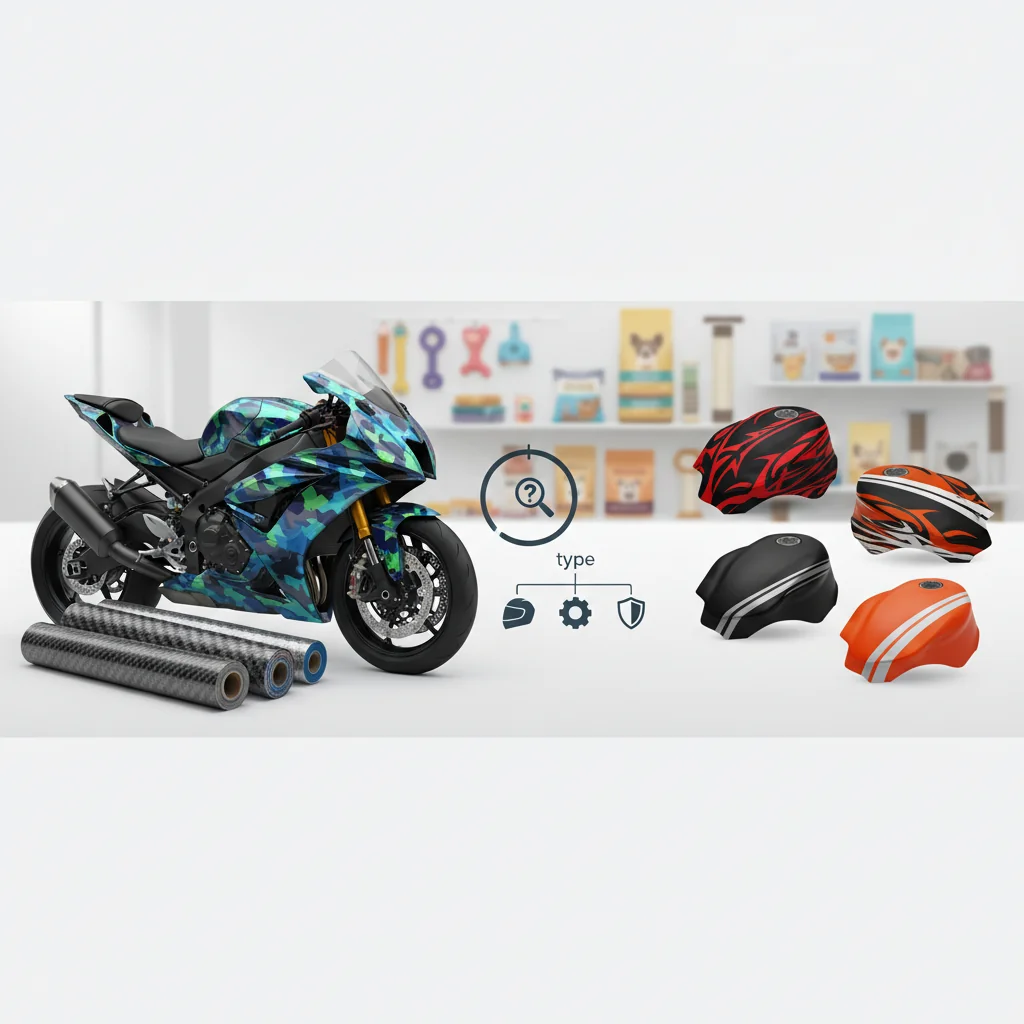 vinilo adhesivo para motos cómo elegir