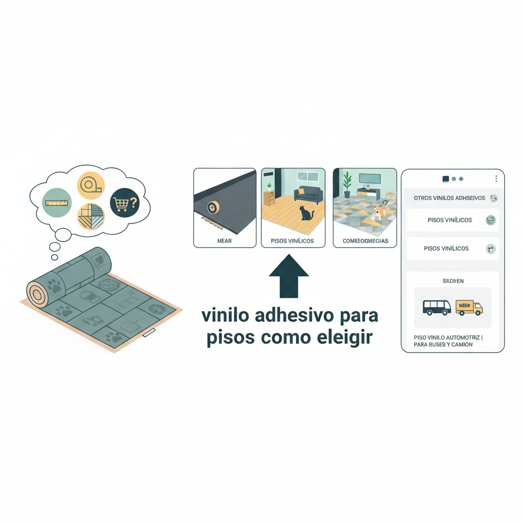 vinilo adhesivo para pisos cómo elegir