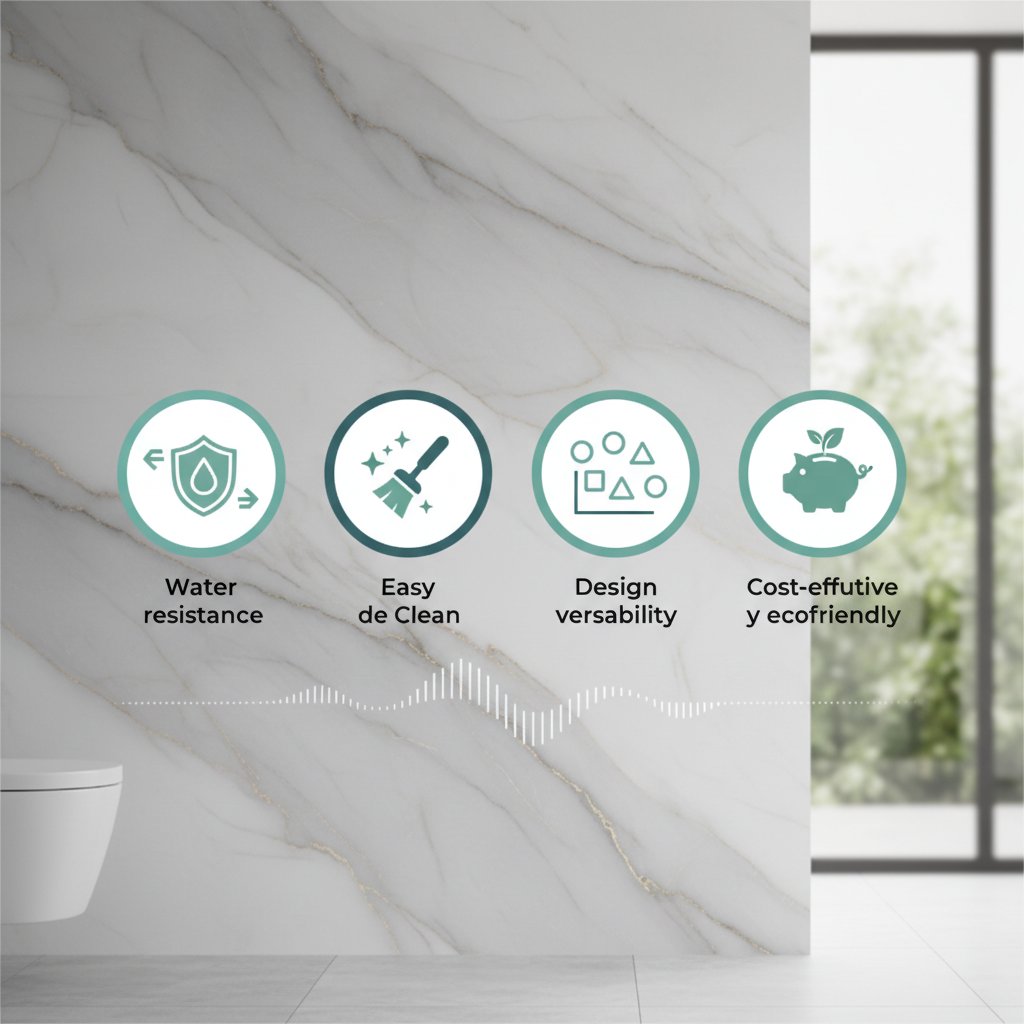 vinilo adhesivo pared bano n/d beneficios