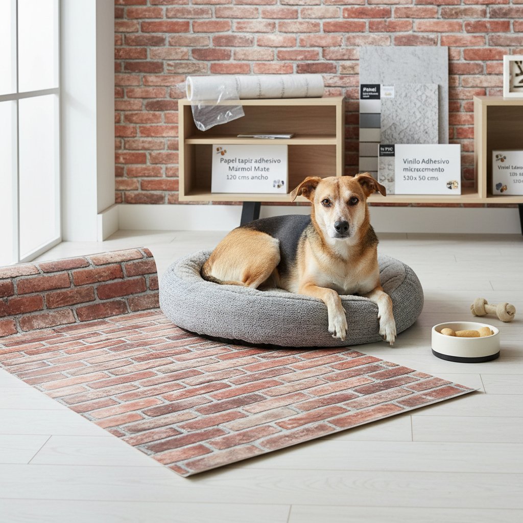 vinilo adhesivo pared ladrillo n/d — alimento natural para mascotas en Colombia