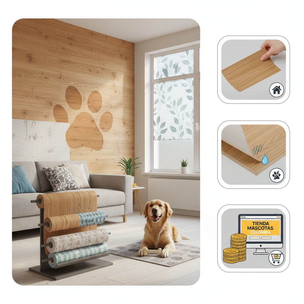 vinilo adhesivo tipo madera beneficios