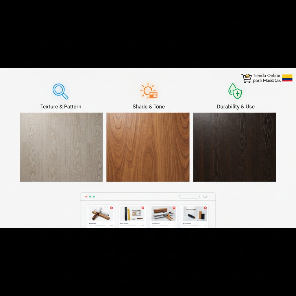 vinilo adhesivo tipo madera cómo elegir