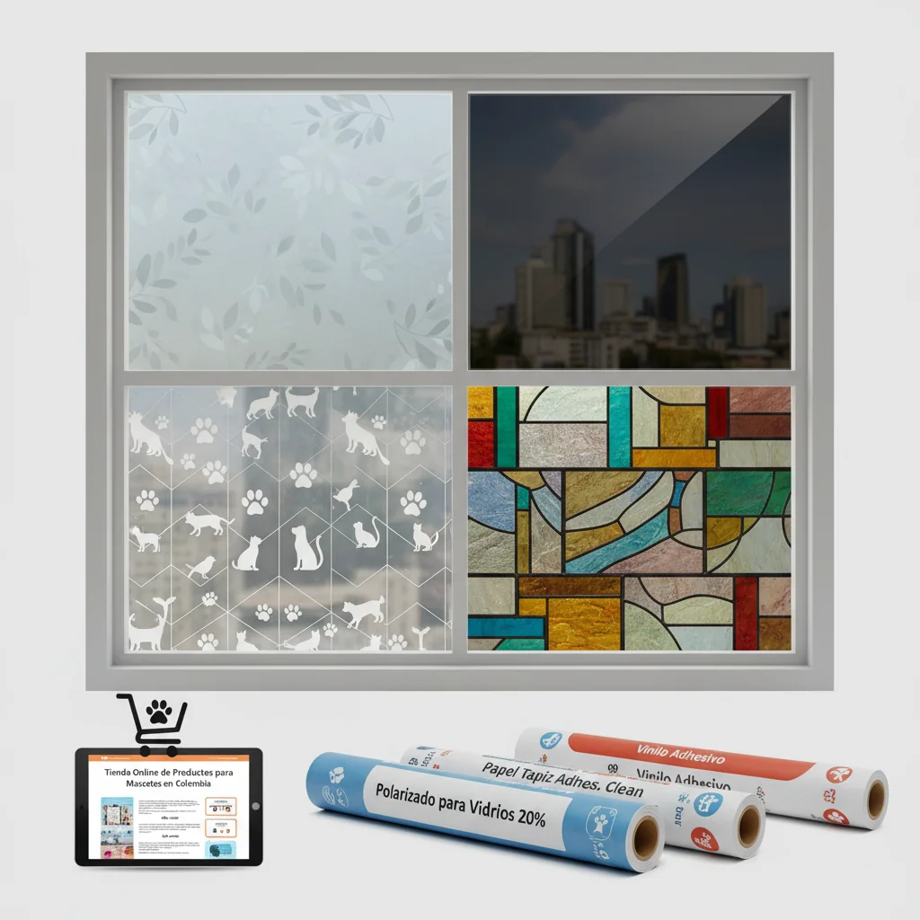 vinilo adhesivo ventana cómo elegir