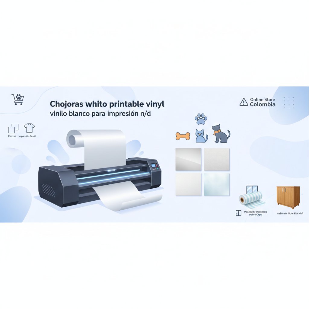 vinilo blanco para impresion n/d cómo elegir