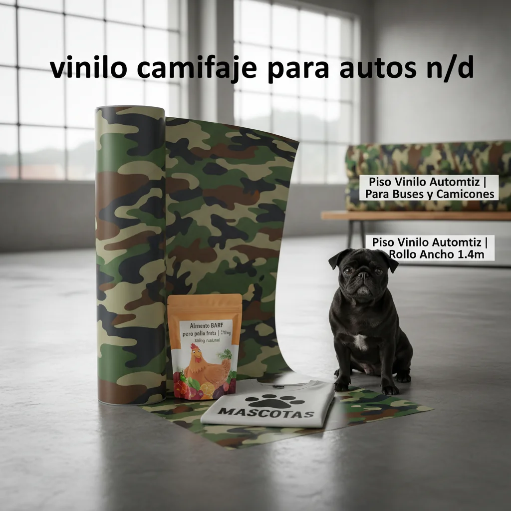 La Transformación Definitiva: Descubre el Vinilo Camuflaje para Autos N/D