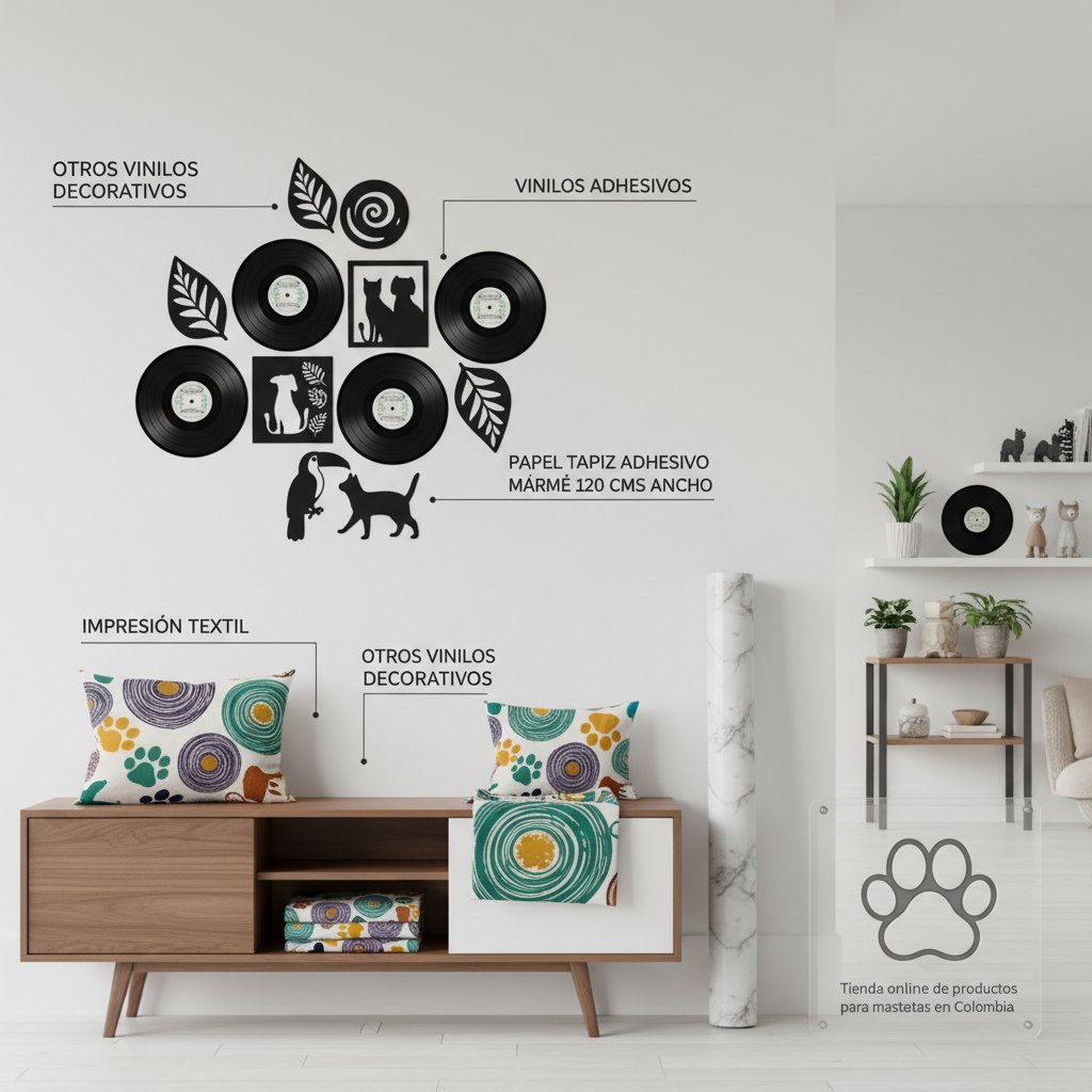 vinilo como decorar con discos de n/d cómo elegir