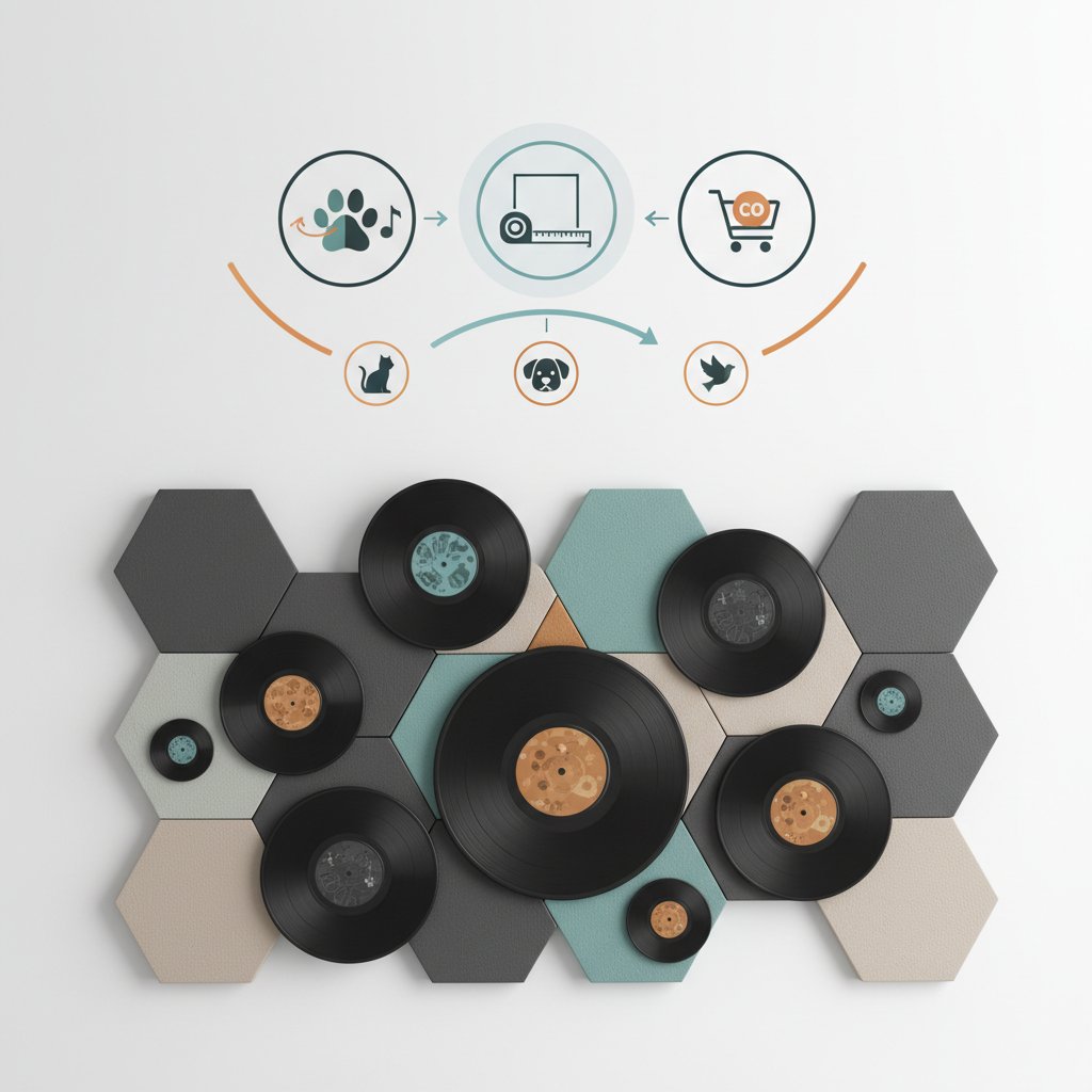 vinilo decoracion de pared con discos de cómo elegir