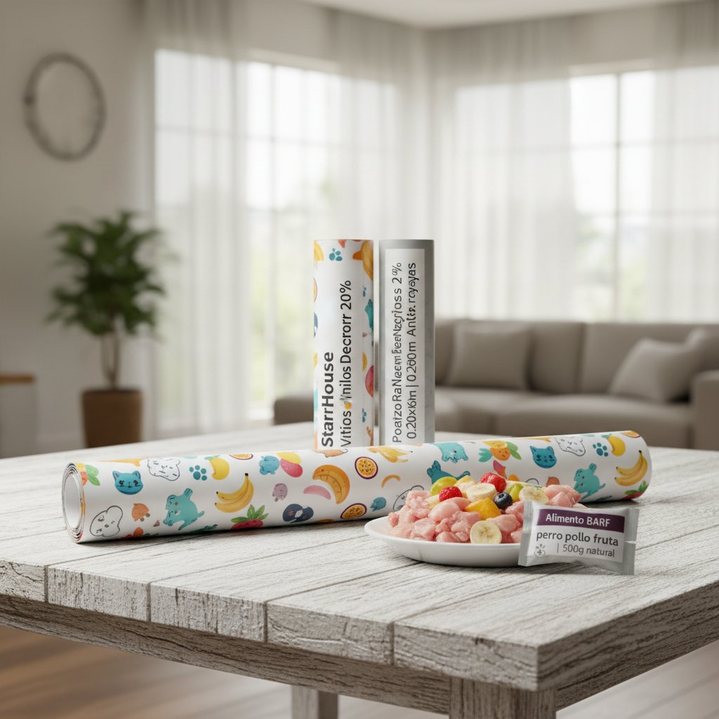 vinilo decorativo homecenter n/d — alimento natural para mascotas en Colombia