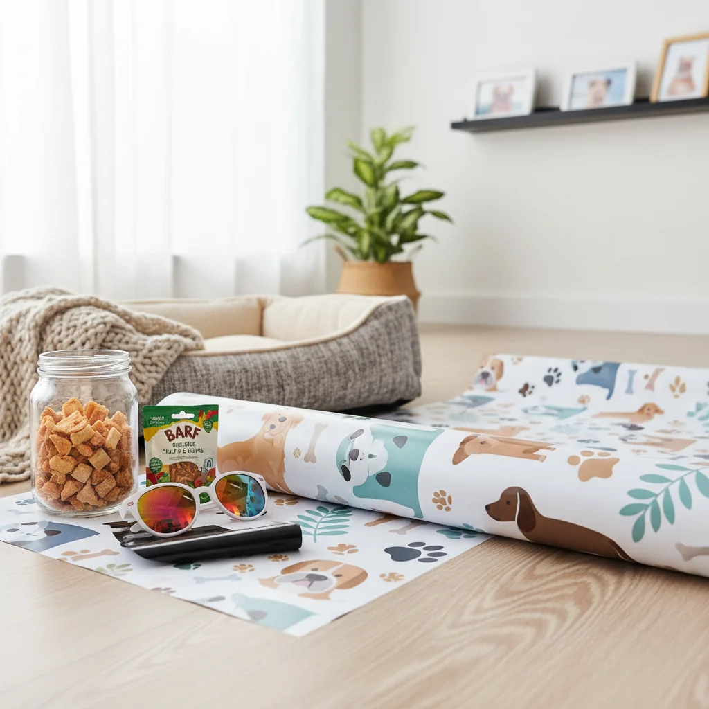 vinilo decorativo impreso n/d — alimento natural para mascotas en Colombia