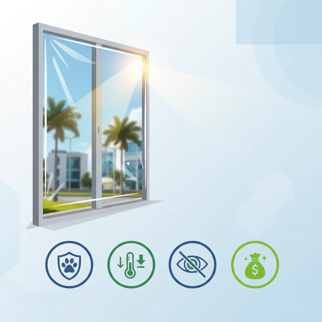 vinilo efecto espejo para ventanas n/d beneficios