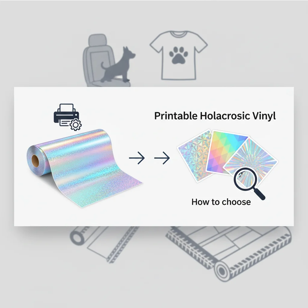 vinilo holografico imprimible n/d cómo elegir