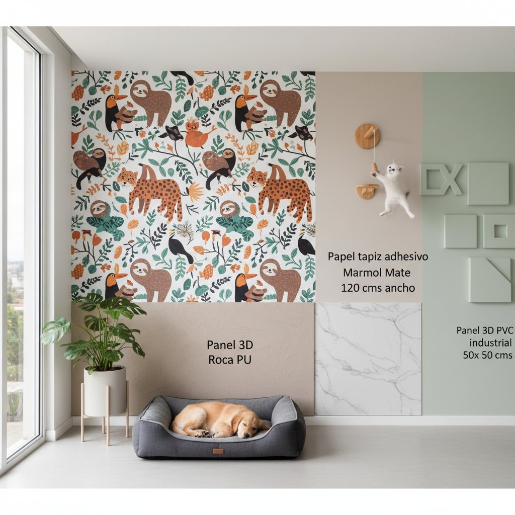 vinilo impreso pared n/d — alimento natural para mascotas en Colombia