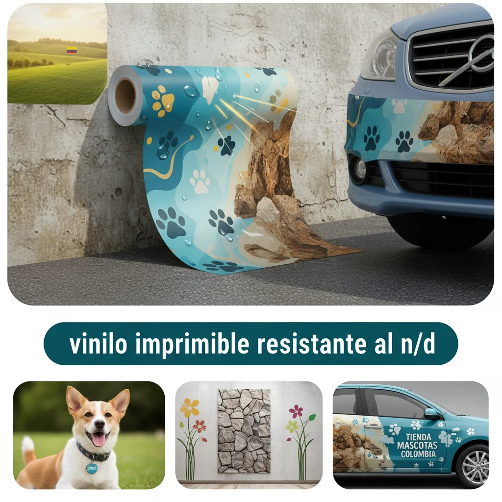 vinilo imprimible resistente al n/d beneficios