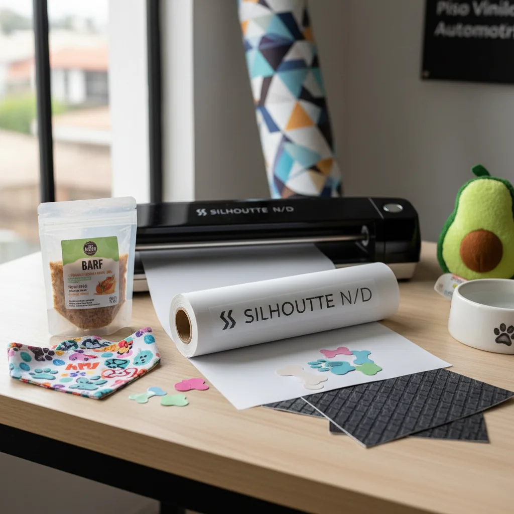 vinilo imprimible silhouette n/d — alimento natural para mascotas en Colombia