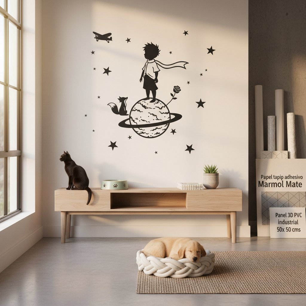 vinilo pared el principito n/d — alimento natural para mascotas en Colombia