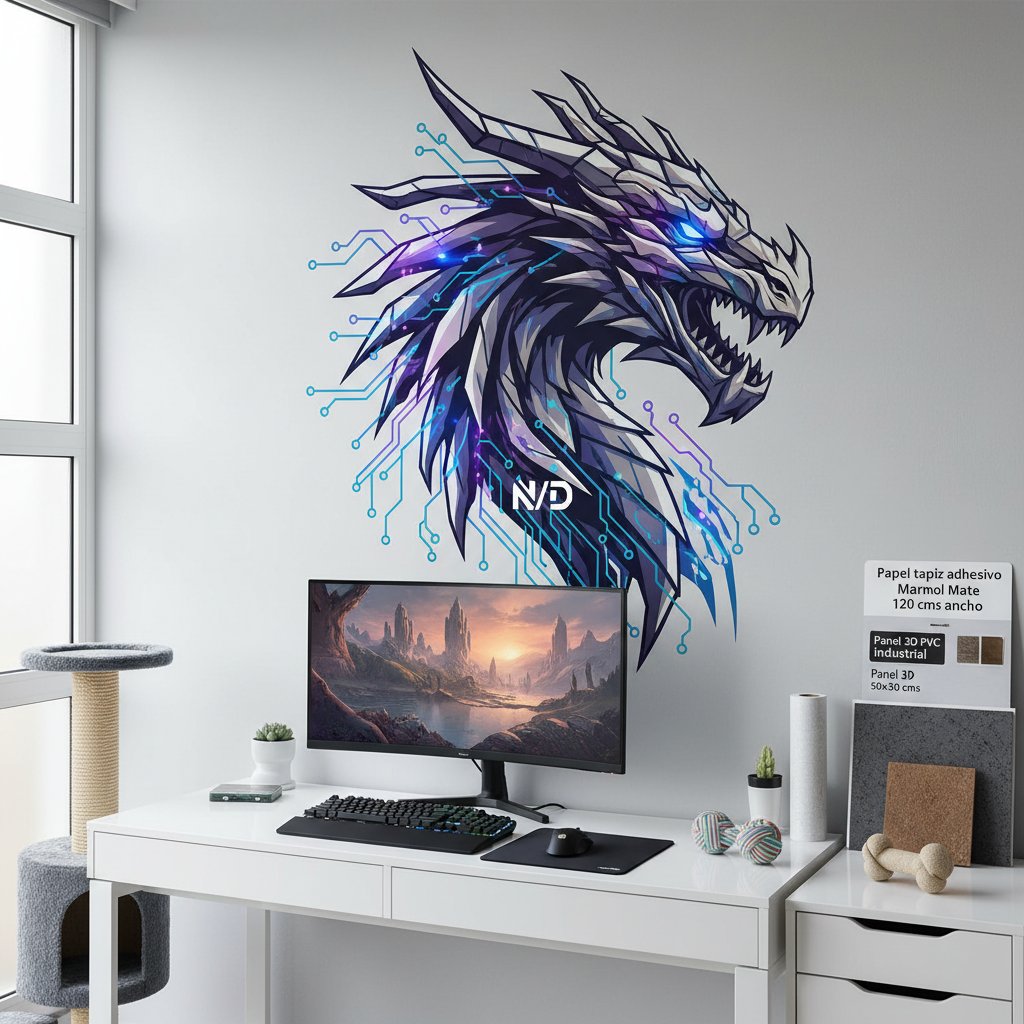Transforma tu Espacio Gamer con Vinilos de Pared Únicos