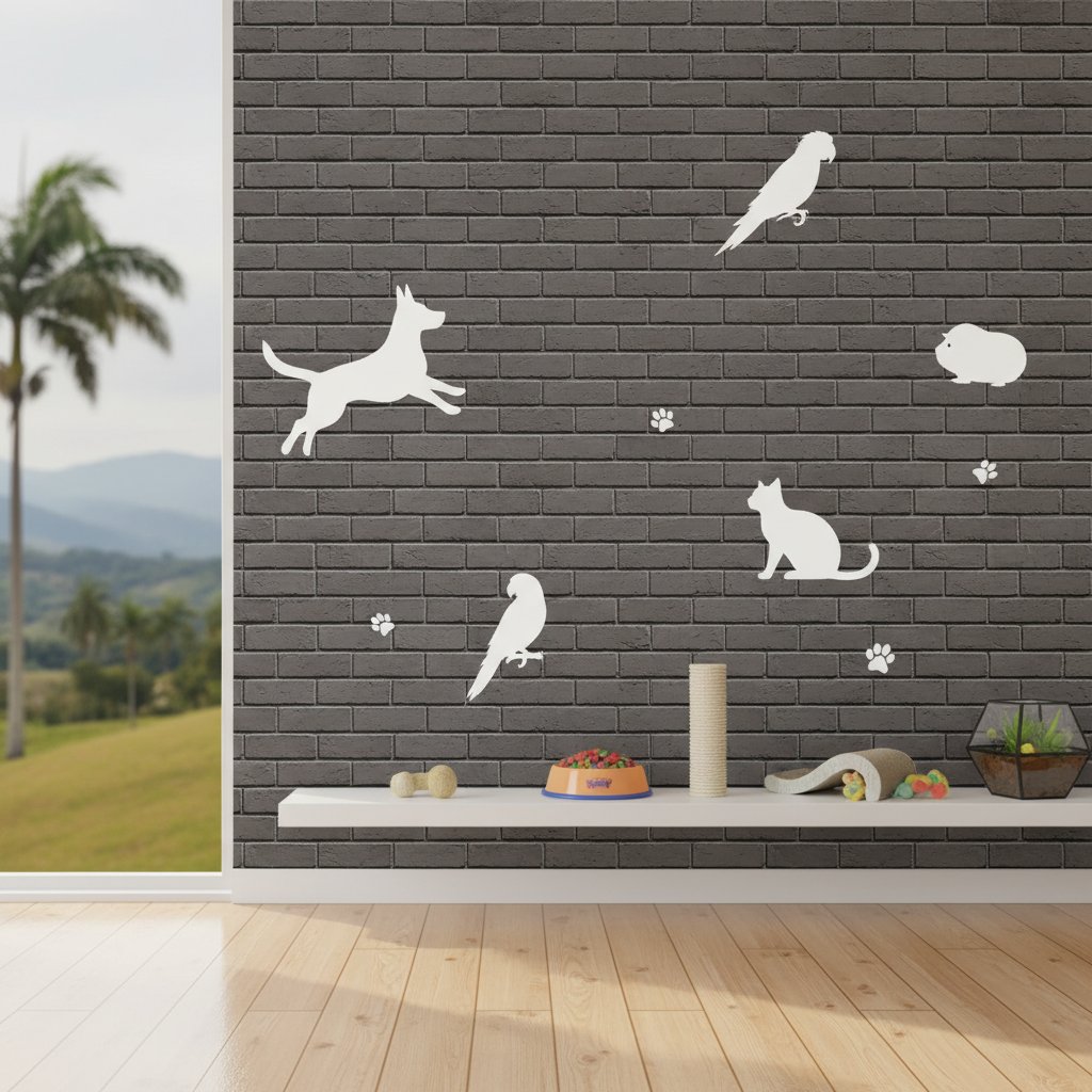 vinilo pared ladrillo n/d beneficios