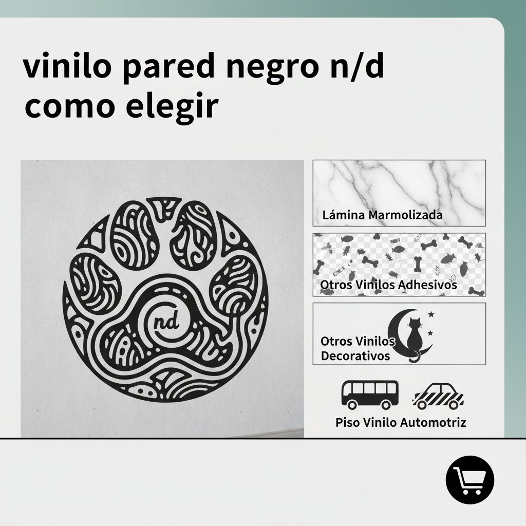 vinilo pared negro n/d cómo elegir