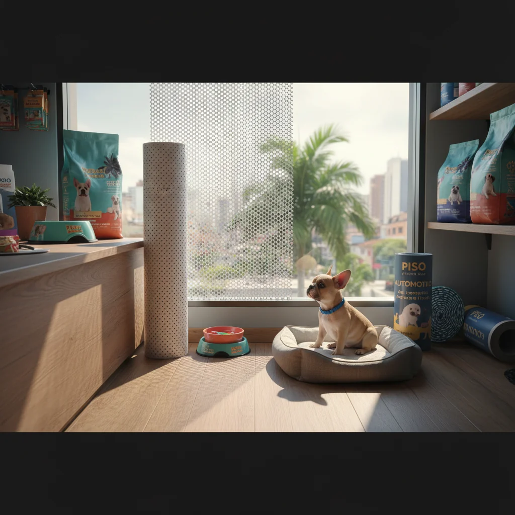 vinilo perforado para ventanas n/d — alimento natural para mascotas en Colombia