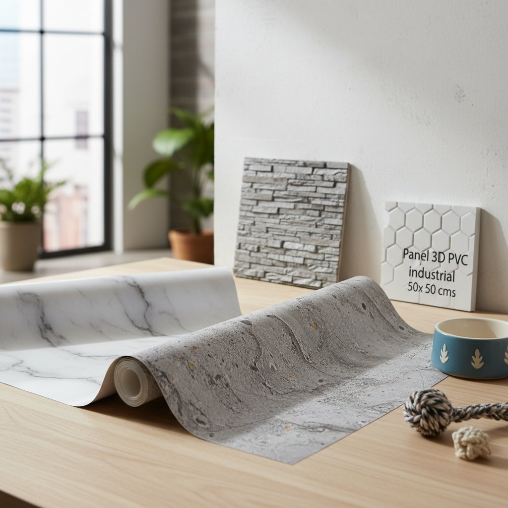 Renueva tus espacios con el vinilo piedra para pared: belleza natural y practicidad