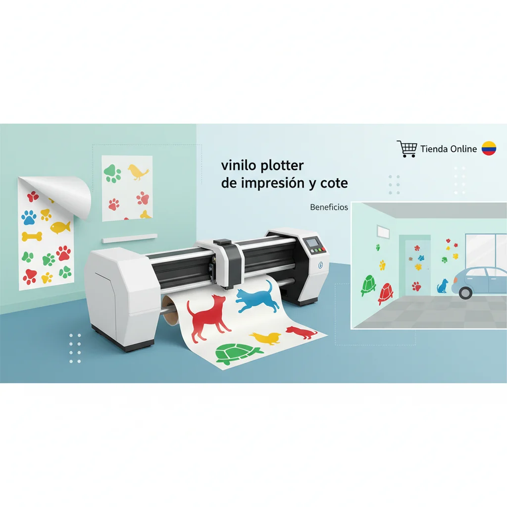 vinilo plotter de impresion y corte para n/d beneficios