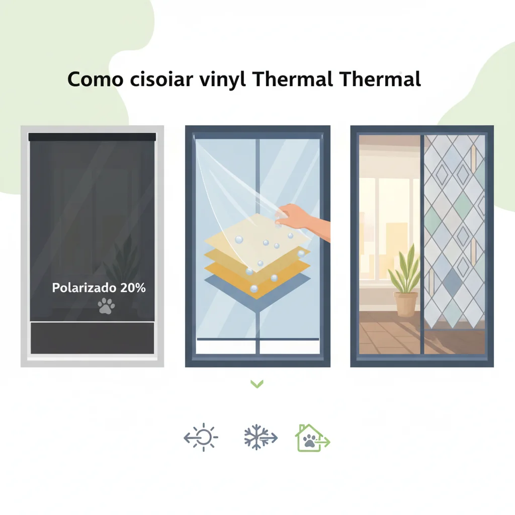 vinilo termico ventana n/d cómo elegir