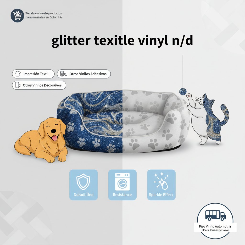 vinilo textil escarchado n/d beneficios