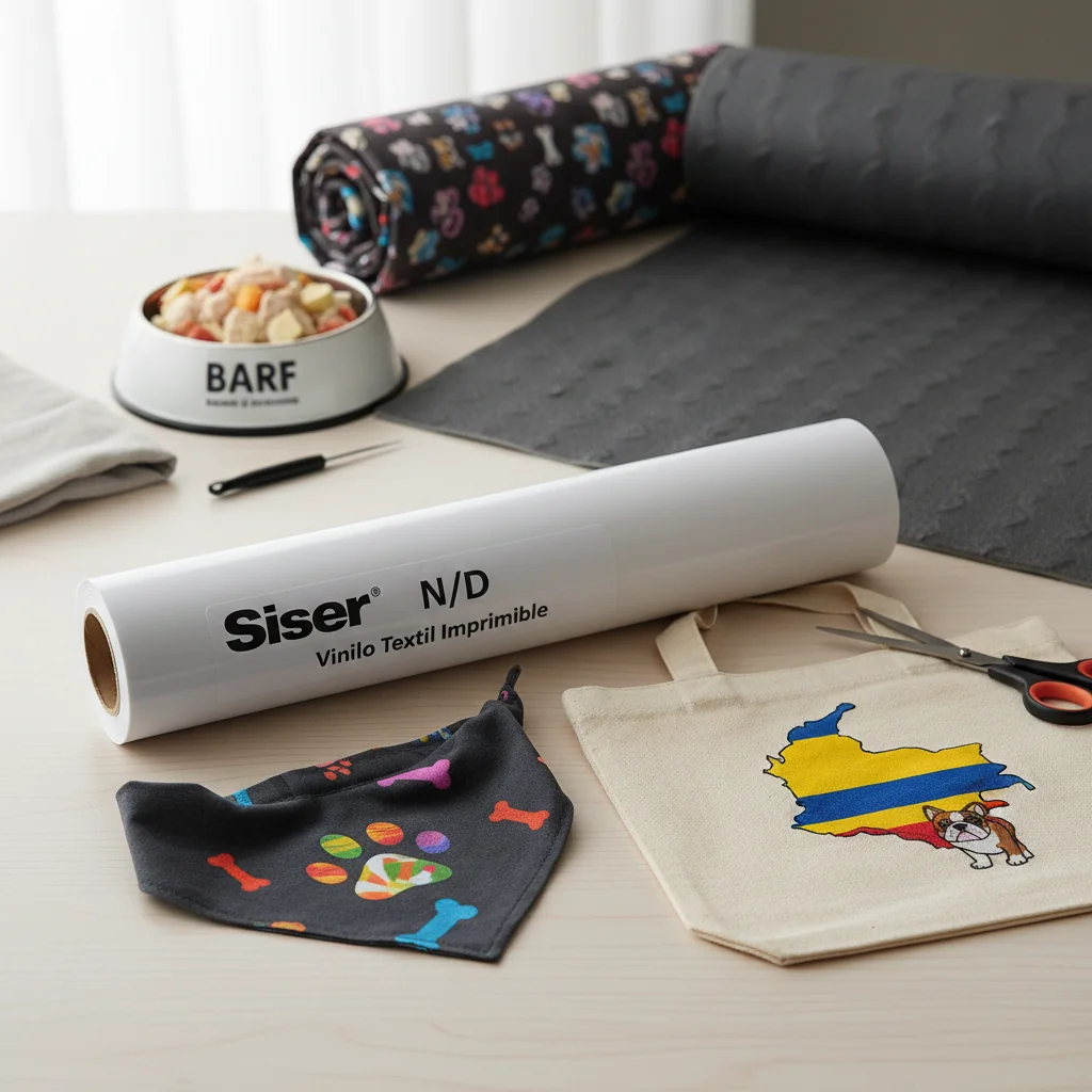 Descubre el Vinilo Textil Imprimible Siser: Calidad y Versatilidad para tus Diseños