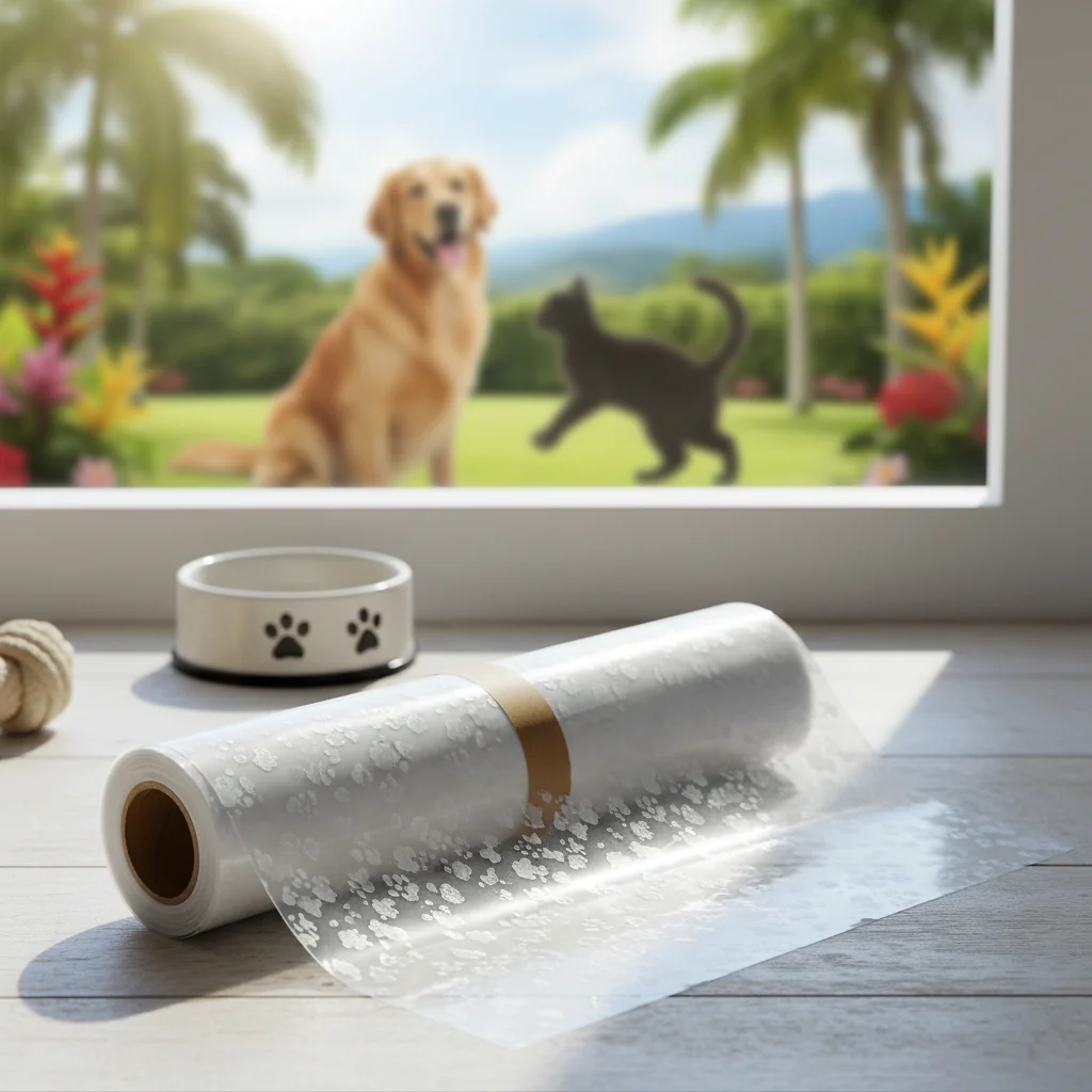 vinilo translucido ventana n/d — alimento natural para mascotas en Colombia