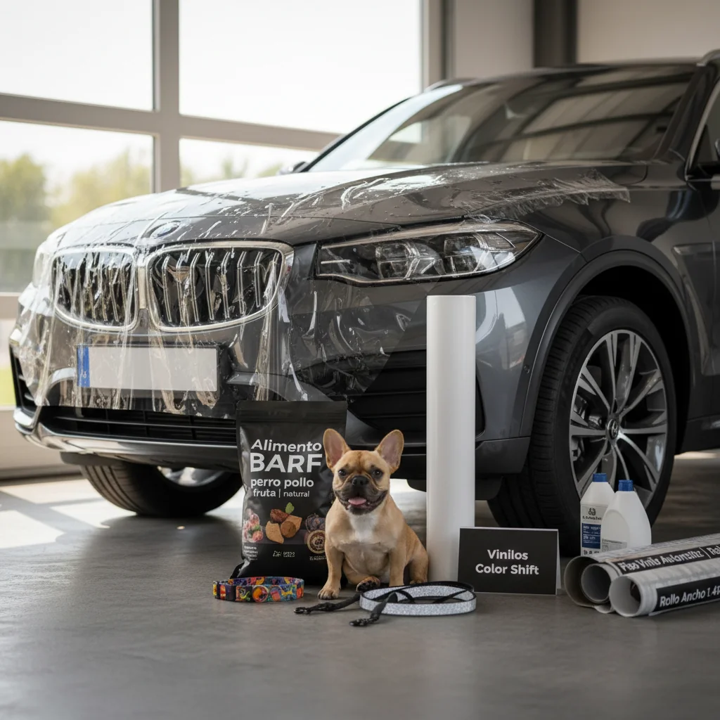 vinilo transparente para carros n/d — alimento natural para mascotas en Colombia